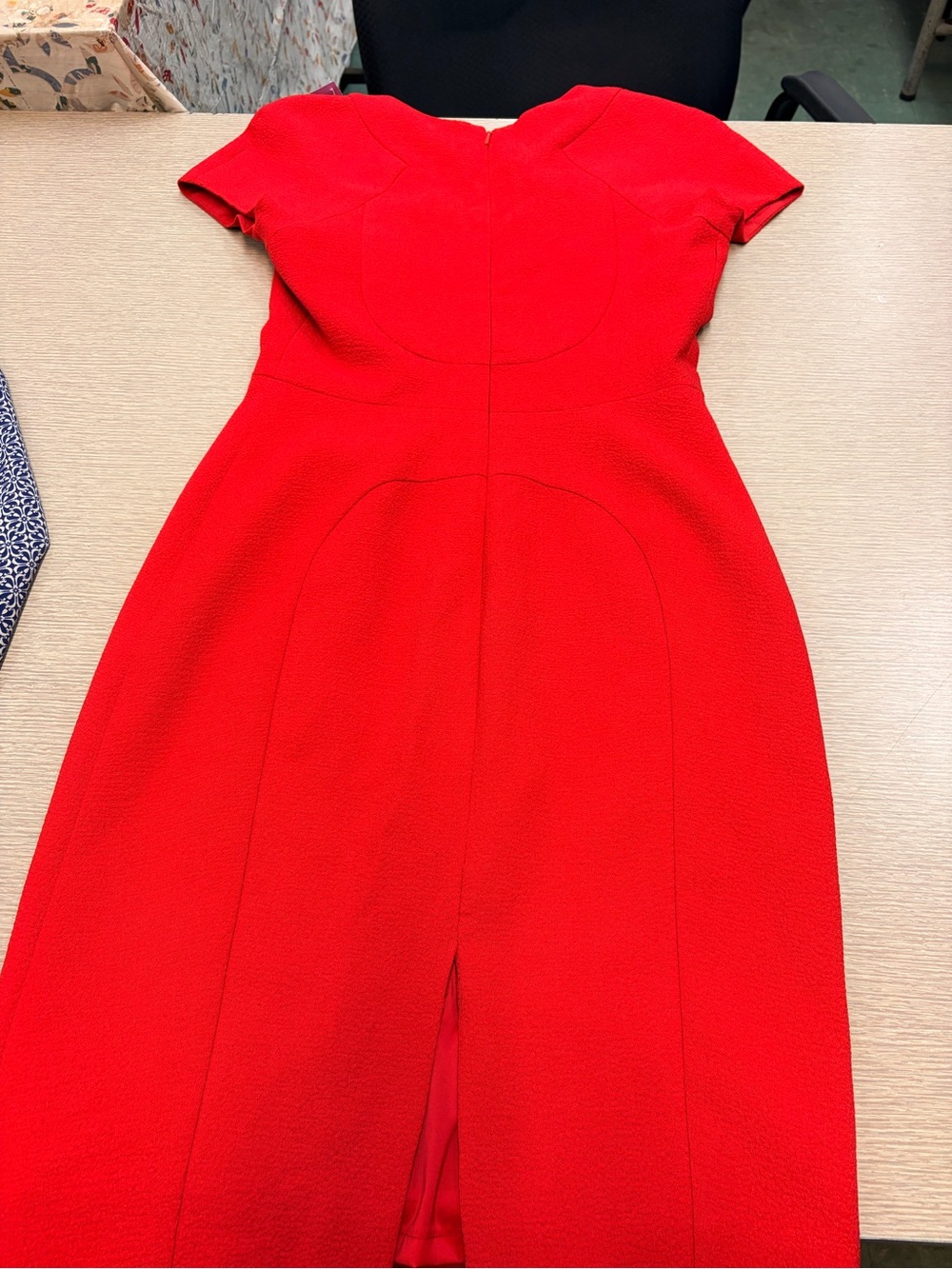 Black Halo Red Cocktail Dress - Picture 3 of 4